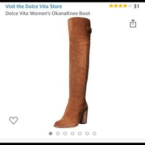 Dolce Vita Ohana Over the Knee Boot Sz9 EUC